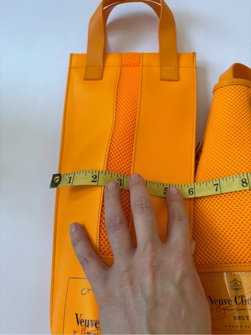 Veuve Clicquot Lot Of 2 Brut Champagne Insulated Bottle Gift Travel Bag Decor